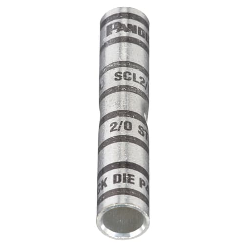 Panduit Corp - Panduit SCL2/0-X Long Barrel Copper Compression Butt Splice