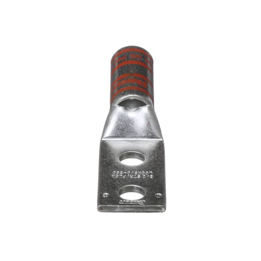 Panduit Corp - Panduit LCCX3/0-38D-X Pan-Lug™ Copper 2 Hole Straight Tongue Compression Lug