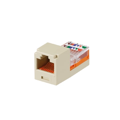 Panduit Corp - Panduit CJ588EIY UTP RJ45 Cat 5e Leadframe Jack Module, Electric Ivory