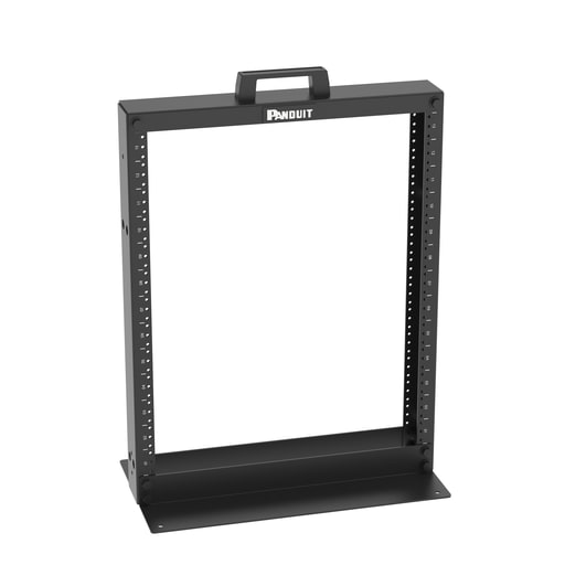 Panduit Corp - PAN R2P26 2-Post Rack, 13RU, #12-24