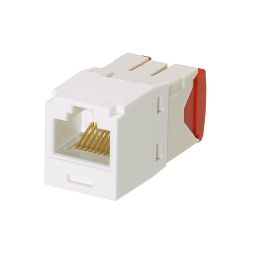 Panduit Corp - Panduit CJ5E88TGAW UTP RJ45 Cat 5e TG Jack Module, Arctic White
