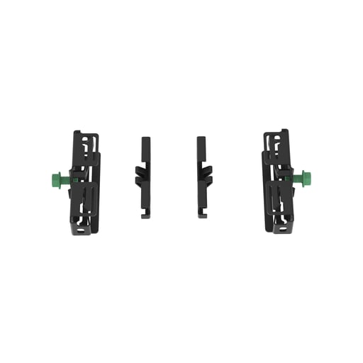 Panduit Corp - Panduit WGSPL2430BL Splice Connector for 24" to 30" Wide Wyr-Grid Pathway, Black Powder Coated
