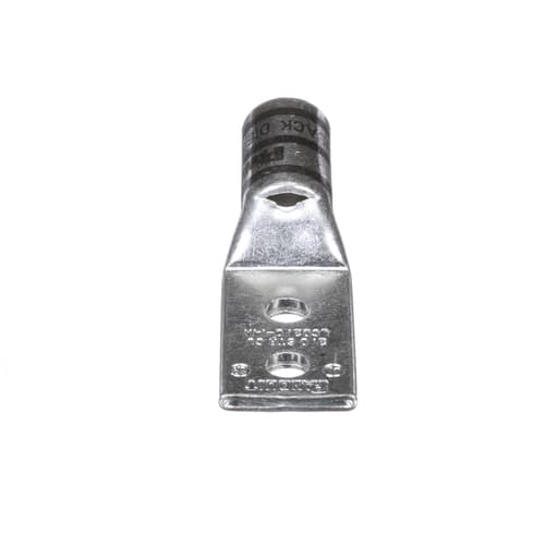 Panduit Corp - Panduit LCD2/0-14A-X Compression Lug, 2/0, Tin Plate Copper, Straight, Two 1/4" Stud, PK10