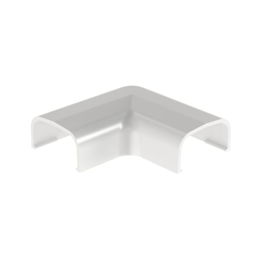 Panduit Corp - Panduit RAF5WH-E Surface Raceway, LD5 Low Voltage Right Angle Fitting, White