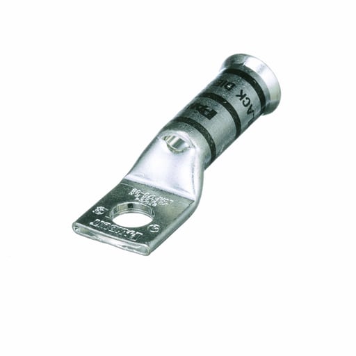 Panduit Corp - Panduit LCAF1/0-38-X 1-Hole 1/0 AWG Copper Compression Lug