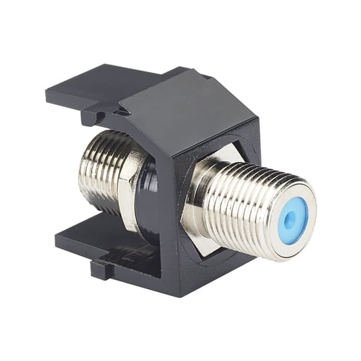 Panduit Corp - PAN NKFBL NetKey® F-Type Module, Bl