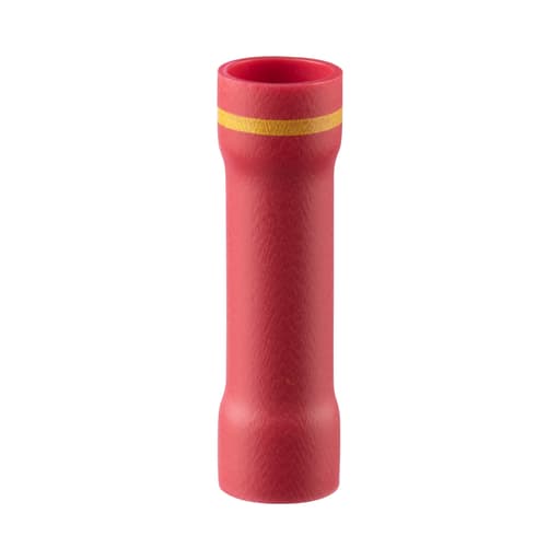 Panduit Corp - Panduit ESV8-ESV10-Q Step-Down Butt Splice, Red, Vinyl, 1.41", 8/12-10 AWG