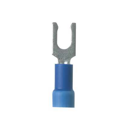 Panduit Corp - Panduit PV14-8LFX-C Pan-Term® Expanded Vinyl-Insulated Fork Terminal