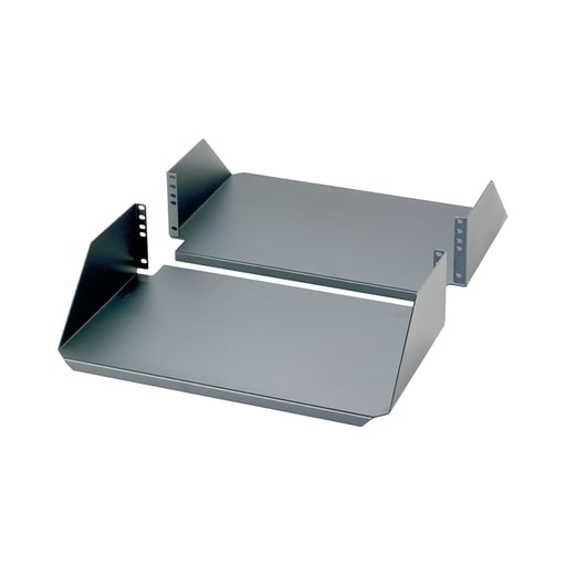 Panduit Corp - Panduit SRM19CM3 Rack Mount Cantilevered Shelf, 3 RU, Aluminum, Blackack