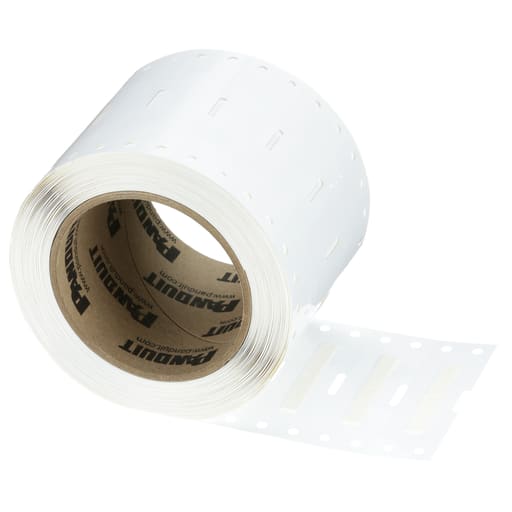 Panduit Corp - Panduit H100X025H1T Heatshrink, PO, White, Mil Grade, 1000 Lbls, TT, 0.25"x1"