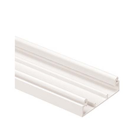 Panduit Corp - Panduit T45BIW8 Surface Raceway, T-45 Low Voltage Base, 8 ft, Off-White