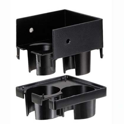 Panduit Corp - Panduit FIDT4X4BL 2-Port Spillout