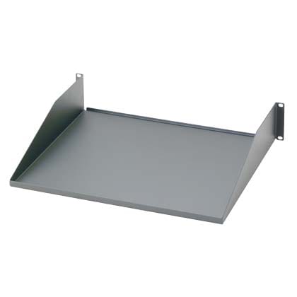 Panduit Corp - Panduit SRM19FM2 Rack Mount Shelf, 2 RU, Steel, Blackack