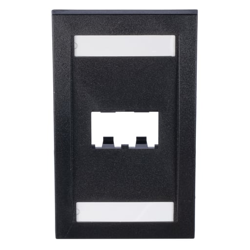 Panduit Corp - Panduit CFPE2BLY Executive, Faceplate, 2 Port, Black