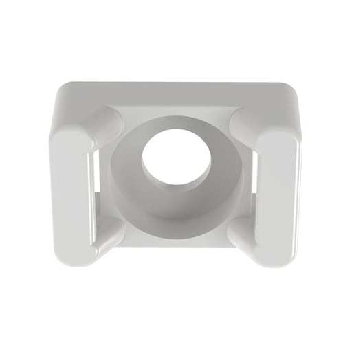 Panduit Corp - Panduit TM2S8-C Cable Tie Mount, .43" (10.9mm)W, #8 Screw (M4), Nylon