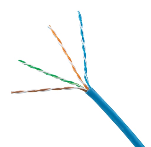 Panduit Corp - PAN PUP6C04BU-W Copper Cable, Cat 6