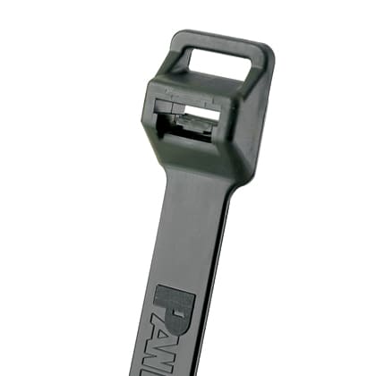 Panduit Corp - Panduit PLT6EH-C0 Cable Tie, 22.2"L (564mm), Extra-Heavy, Weather Resistant, Black