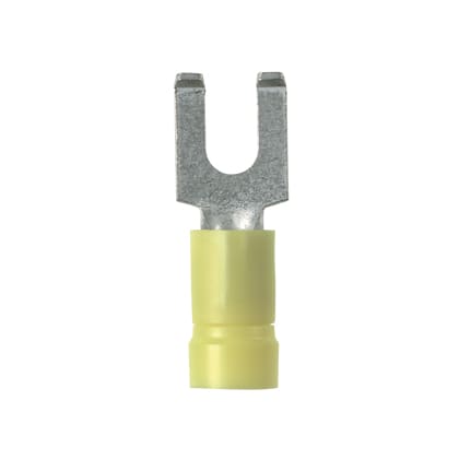 Panduit Corp - Panduit PV10-10FF-L Vinyl Insulated Flanged Fork Terminal
