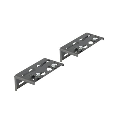 Panduit Corp - Panduit WGWMTB1830BL Bracket, Wall Mount, 18" - 30" Width, Wyr-Grid, Black Powder Coated