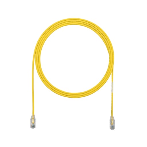 Panduit Corp - Panduit UTP28SP12YL Copper Patch Cord, Cat 6, SD, 12ft, YL