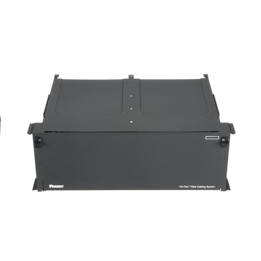 Panduit Corp - Panduit FLEX4U06 Fiber Enclosure, 4 RU, 6 Port, Black