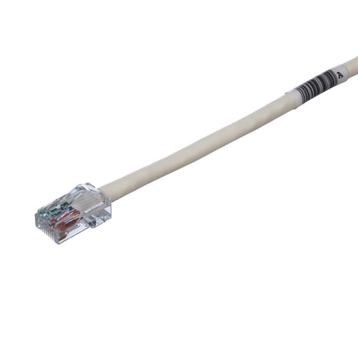 Panduit Corp - Panduit UTPCH7Y Cat 5e 24 AWG UTP Copper Patch Cord, 7 ft, White