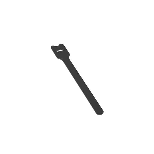Panduit Corp - Panduit HLT3I-X0 Hook & Loop Tie, Loop Style, 12.0"L (305mm), .50"W (12.7mm), Black