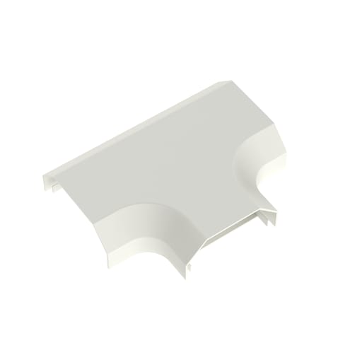 Panduit Corp - Panduit T70TIW Surface Raceway, T-70 Surface Raceway Tee Fitting, Off-White