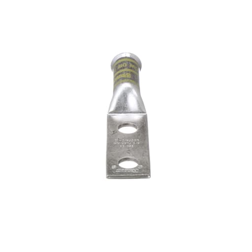 Panduit Corp - Panduit LCCF4/0-12-X Pan-Lug™ Copper 2 Hole Straight Tongue Compression Lug