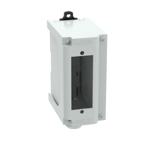 Panduit Corp - Panduit FDPPSIG Fiber DIN Rail Mount Patch Panel, Standard Depth