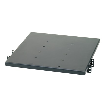 Panduit Corp - Panduit SRM19X18A1 Rack Mount Shelf, 1 RU, Steel, Blackack, 18" Depth