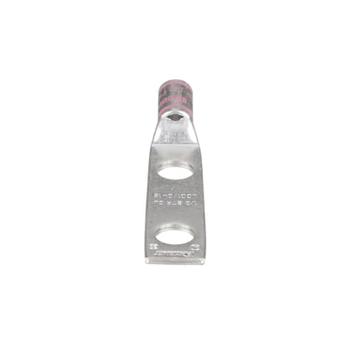 Panduit Corp - Panduit LCD1/0-12-X Pan-Lug™ Copper 2 Hole Straight Tongue Compression Lug