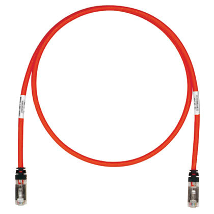 Panduit Corp - PAN STP6X5RD CU Patch Crd,Cat 6A,S/