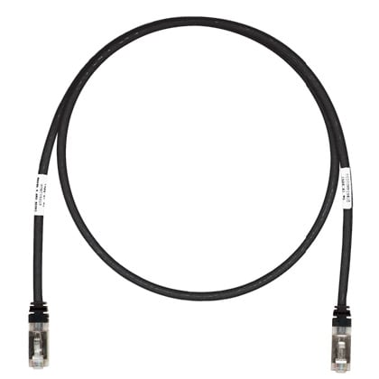 Panduit Corp - Panduit STP6X1BL-Q Copper Patch Cord, Cat 6A, S/FTP, 1ft, BL, 25Pk