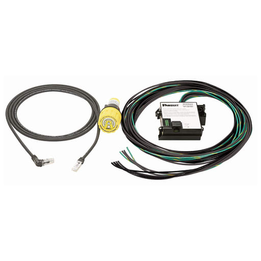 Panduit Corp - Panduit VS-AVT-C08-L10 VeriSafe 1.0 AVT, 8' (2.4m) system cable, 10' (3m) sensor leads