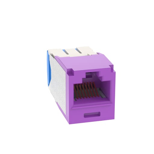 Panduit Corp - Panduit CJ6X88TGVL-24 Mini-Com® UTP RJ4