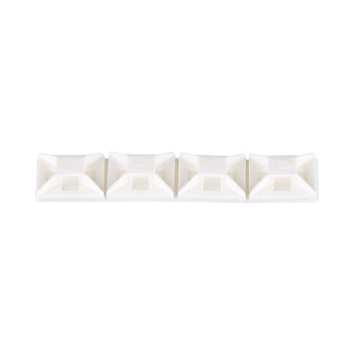 Panduit Corp - Panduit ABM1M-AT-M0 Cable Tie Mount, Hi Tmp. Adh., .50"x.50" (12.7mm x 12.7mm), WRBL