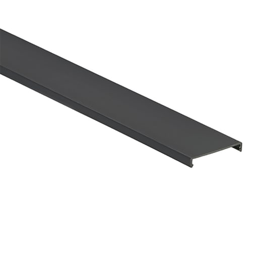 Panduit Corp - Panduit C2BL6 PVC Duct Cover, 2" x 72", Black