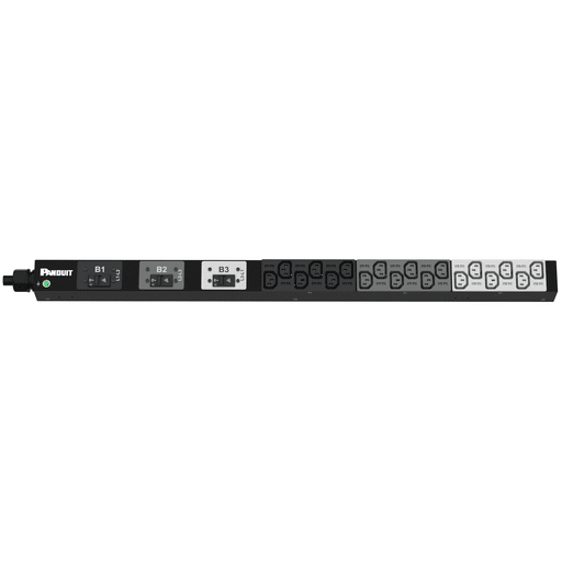 Panduit Corp - PAN P18B21M Basic PDU, 30AMP, 208V,