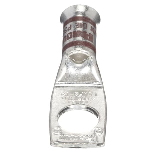 Panduit Corp - Panduit LCAF2-12-E Pan-Lug™ Copper 1 Hole Straight Tongue Compression Lug