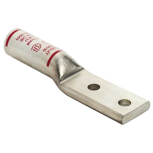 Panduit Corp - Panduit LAB4/0-12-ER Pan-Lug™ Aluminum 2 Hole Compression Lug