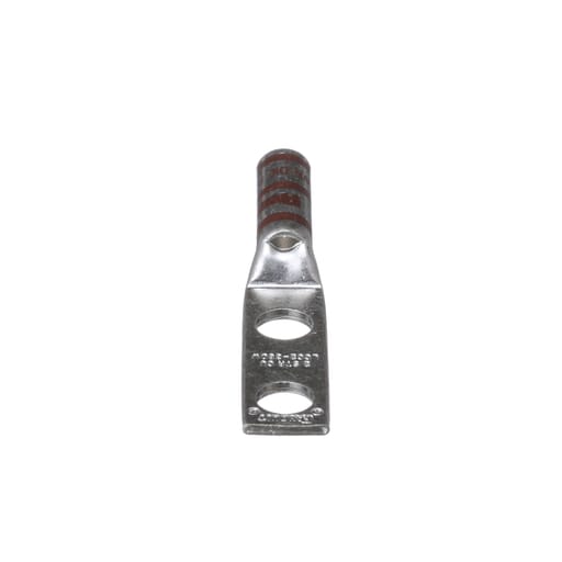 Panduit Corp - Panduit LCC2-38DW-Q Pan-Lug™ Copper 2 Hole Straight Tongue Compression Lug