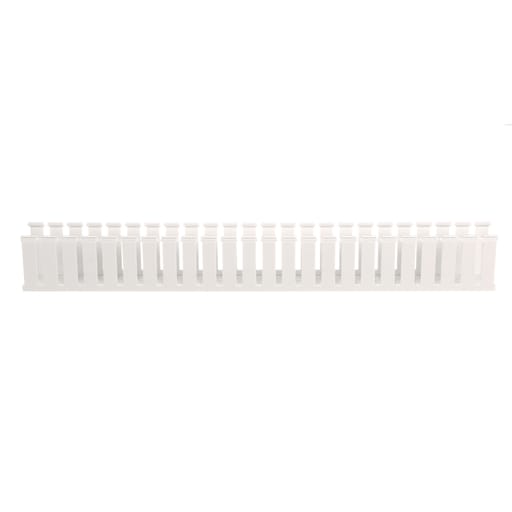 Panduit Corp - Panduit G2X3WH6 Wide Slotted Wiring Duct, PVC, 2" x 3" x 6ft, White