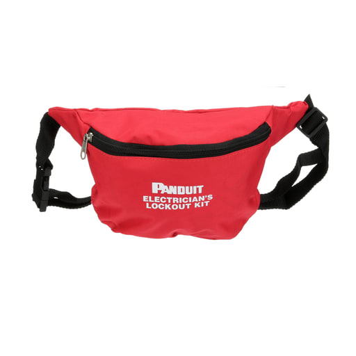 Panduit Corp - Panduit PSL-PK Empty Nylon Pouch for Electrician Lockout Kit, Red, 1 /pc