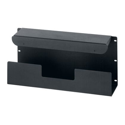 Panduit Corp - Panduit CMLT19 Lower Cable Routing Trough, 4 RU, Black, 4.5 in. Depth