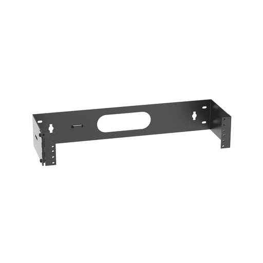 Panduit Corp - Panduit WBH2 Hinged Wall Mount Bracket, 2RU, 6.26 in. Deep, Black
