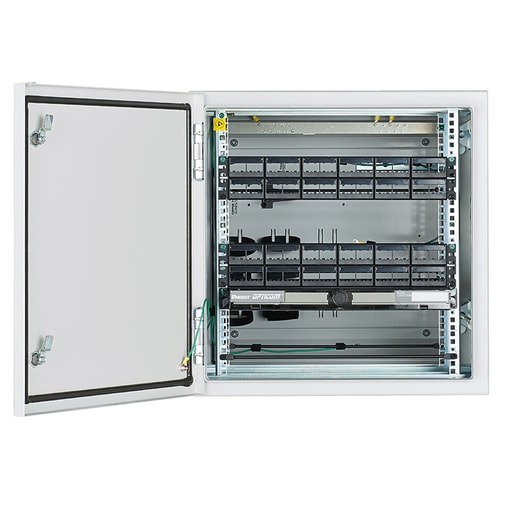 Panduit Corp - Panduit ZDF242430 Industrial Distribution Frame, 12 RU