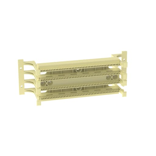 Panduit Corp - Panduit P110KB1005Y 100 Pair 110 Punchdown System Kit With 5 Pair Connector Kit