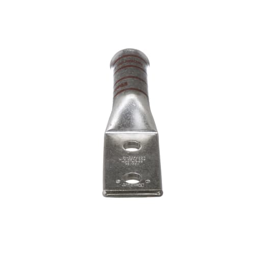 Panduit Corp - Panduit LCCF400-12-6 Pan-Lug™ Copper 2 Hole Straight Tongue Compression Lug
