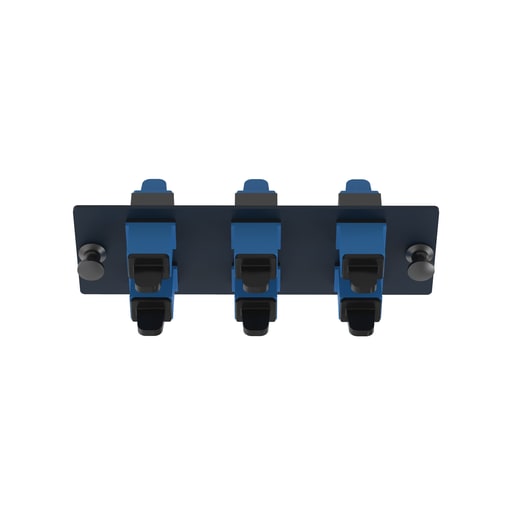 Panduit Corp - Panduit FAP6WBUSCZ FAP, OS2, 6 SC Simplex, Blackue